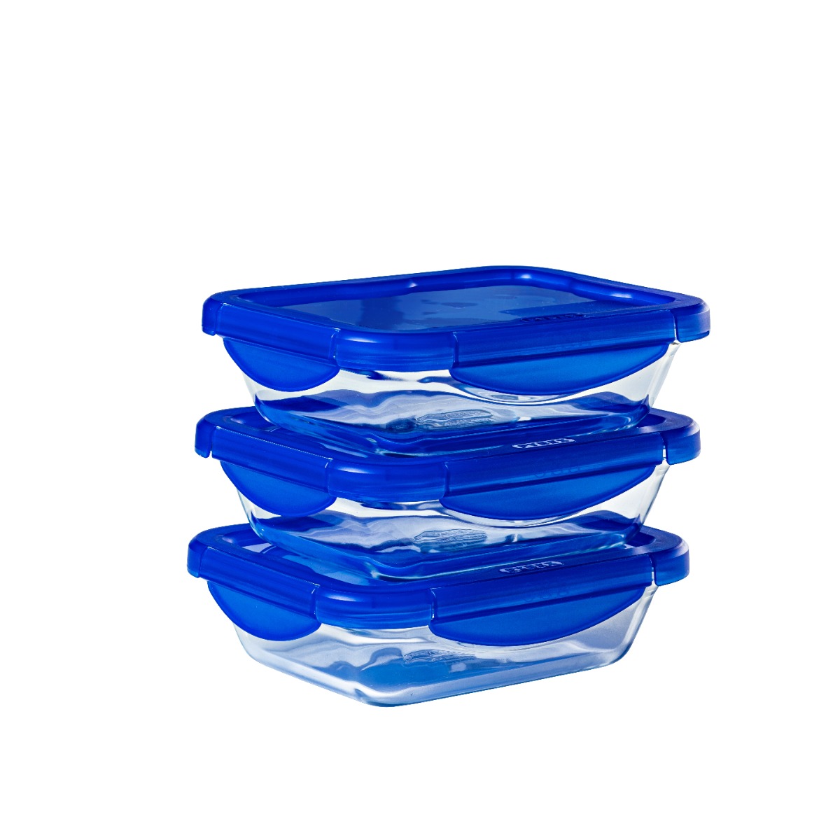 Pyrex Cook & Go - set de 3 plats de conservation 