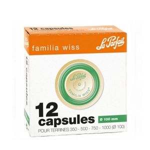 Le Parfait capsules Familia Wiss (12 pièces) 