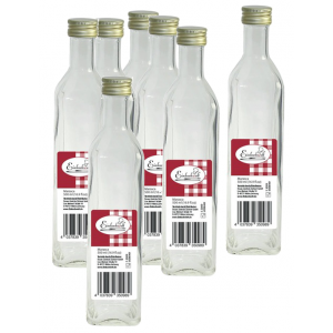 Einkochwelt - boite 12 Marasca bouteille - 500 ml - carré - bouchon à visser - par palette - 60 boites 