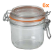 Le Parfait bocal en verre 350 ml Ø 85 mm (6 pièces) 