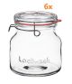 Lock-Eat bocal 1,5 Litre Ø 115 mm (6 pièces) 