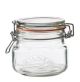 Kilner bocal en verre carré avec fermeture mécanique 500 ml 