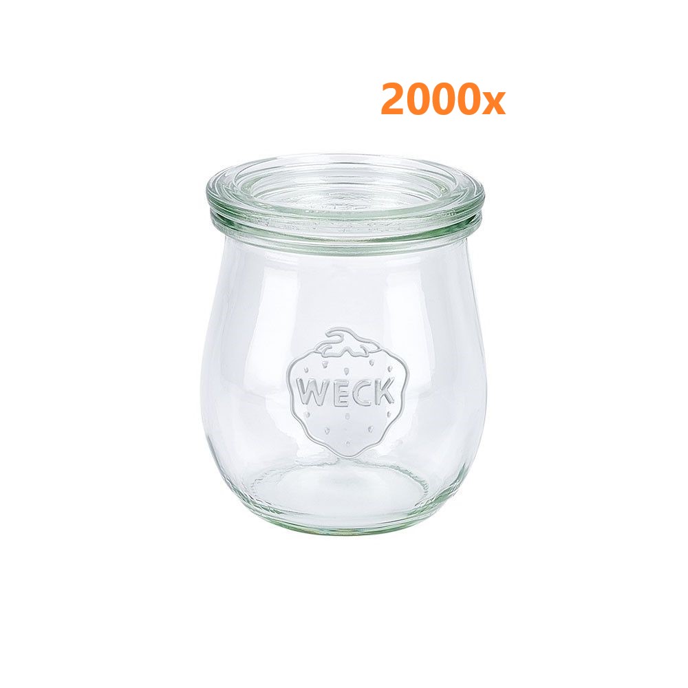 WECK Bocaux tulipe 220 ml (2000 pièces) 